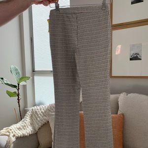 Full Tilt Tilly’s Girl Knit Plaid Flare Pants Size L